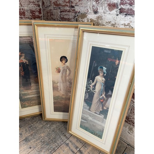 372 - Four Nicely Framed Marcus Stone R.A, A Reverie Prints