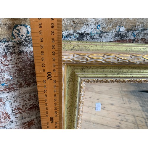 414 - Gilt and Marble Effect Framed Mirror