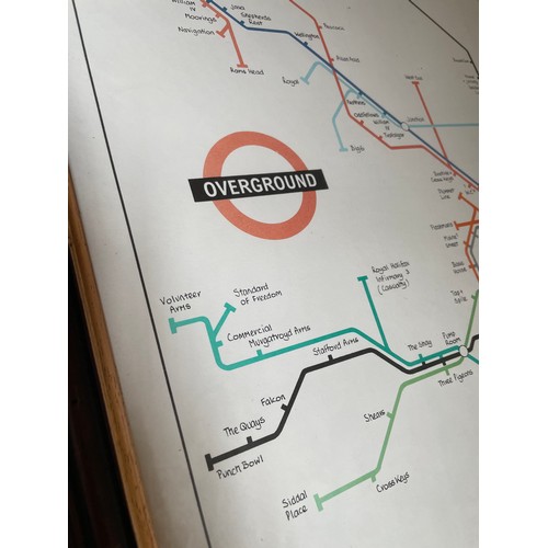 376 - James Somerville Halifax Overground Map By Public Houses Local Interest Limited 9/95