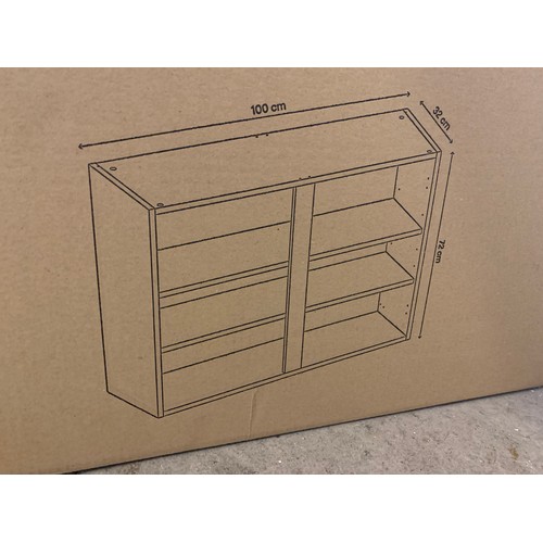 360 - New Good Home Caraway 100 x 72cm Wall Unit Carcass