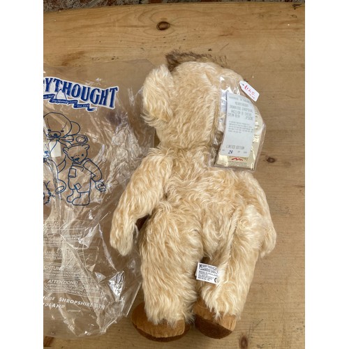 4 - Merrythought Limited Edition Bear. Ancestor of Cheeky Cream Bean JP15CBE