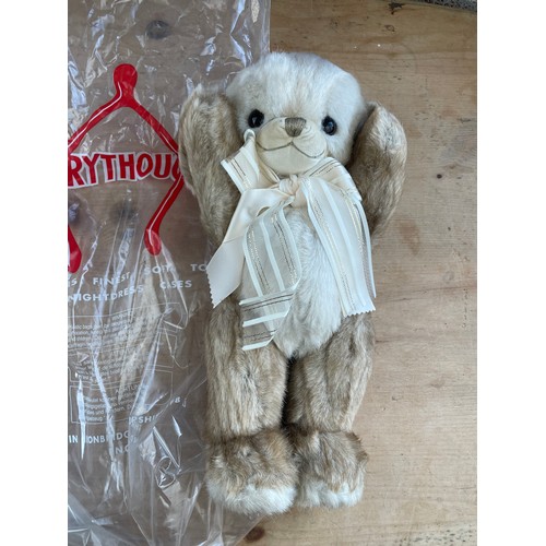 5 - Merrythought Limited Edition Bear 46/500 Cheeky Top Draw Mink T15MINK