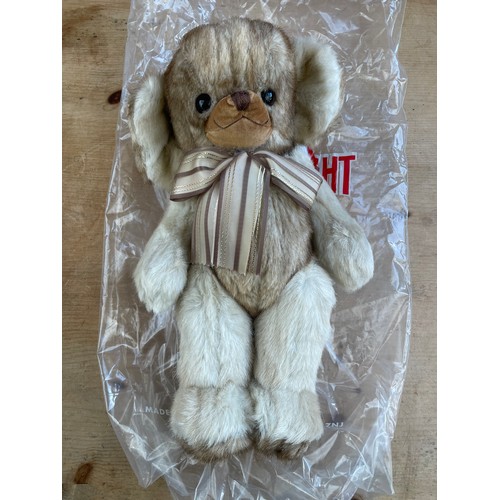 6 - Merrythought Limited Edition Bear 65/500 Cheeky Top Draw Sable T15SABLE