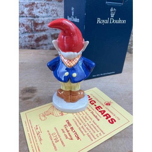 121 - Royal Doulton Big Ears Figure. Boxed Special Limited Edition No.0798 With COA