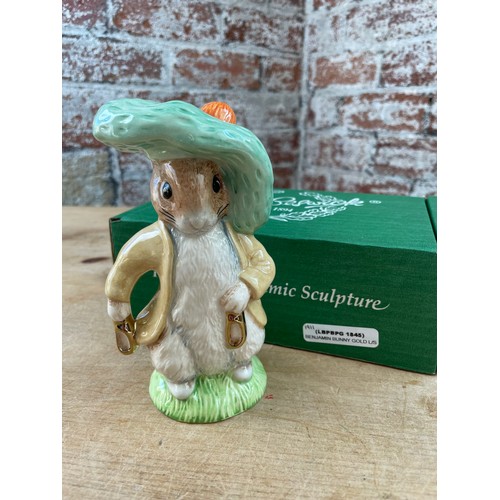 127 - Beswick Benjamin Bunny Limited Edition Figure (1911/1947) Code LBPBPG 1845. With COA