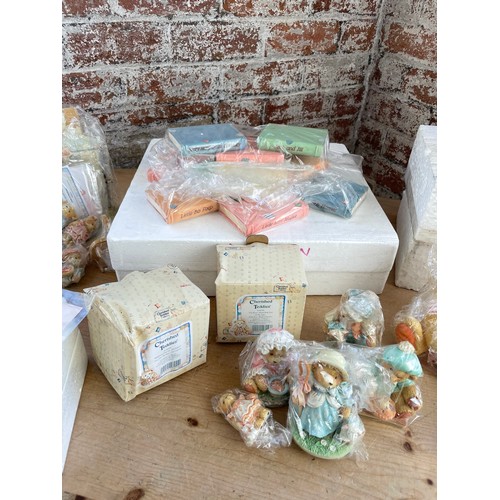 33 - Large Collection Of Cherished Teddies Inc. Money Box, Large Figure, The Family Set, Nursery Rhyme Bo... 