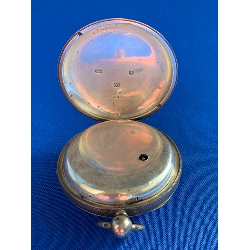 78 - 1860 Silver Cased Pocket Watch