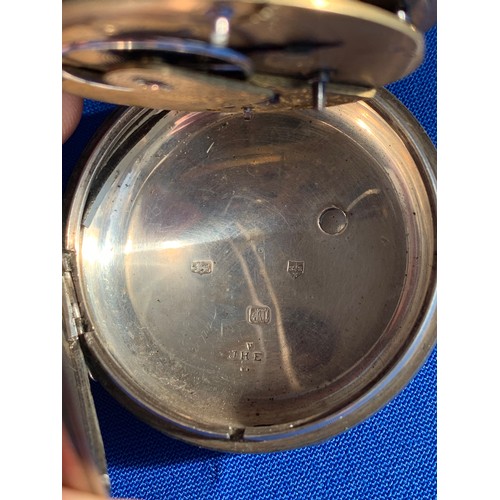 78 - 1860 Silver Cased Pocket Watch