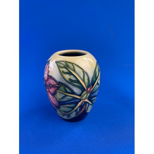 97 - Small Moorcroft Simeon Pattern Vase