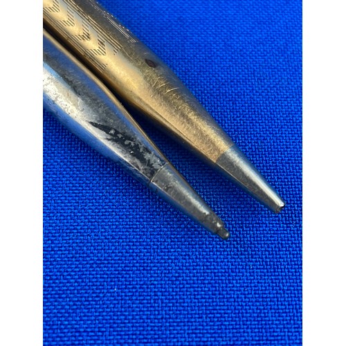 222 - Two Eversharp Vintage Pencils. 1 Gold Filled & 1 Silver Plate