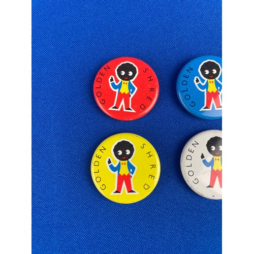 226 - Four Vintage Robertson's Jam Golly Pin Badges