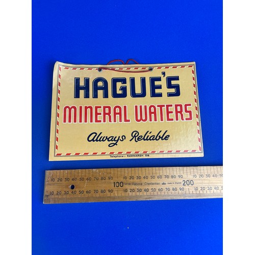 229 - Vintage Hagues Water Show Card