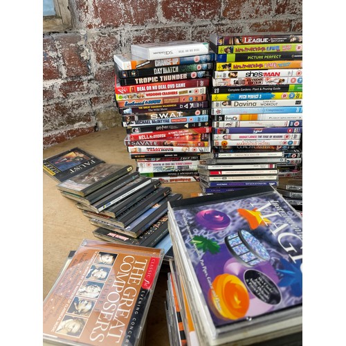 342 - Large Collection Of CD's & DVD's