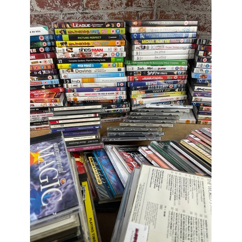 342 - Large Collection Of CD's & DVD's