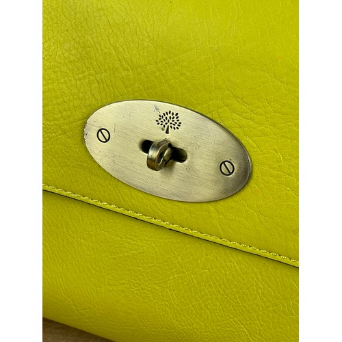 297 - Ladies Yellow Handbag & Purse As New