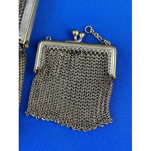 238 - 1920s Chainlink Mesh Bag & Purse