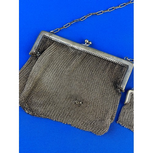 238 - 1920s Chainlink Mesh Bag & Purse