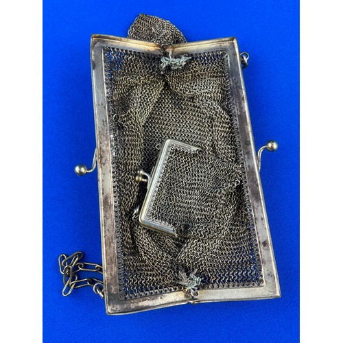 238 - 1920s Chainlink Mesh Bag & Purse