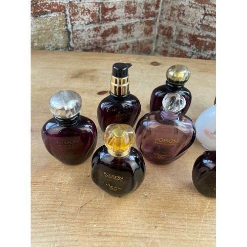 213 - Empty Dior Poison Perfume Bottles