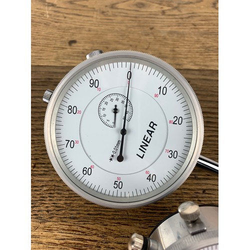 334 - Metric and Imperial Dial indicators - 0.01mm and 0.001