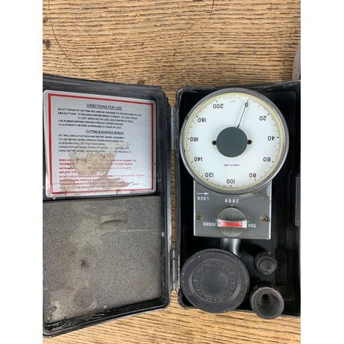 332 - Smiths Venture ATH.7 Tachometer, Moore and Wright Callipers etc.