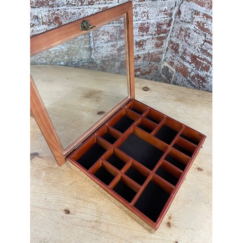 401 - Nice Little Display Case/Frame Can Be Wall Mounted