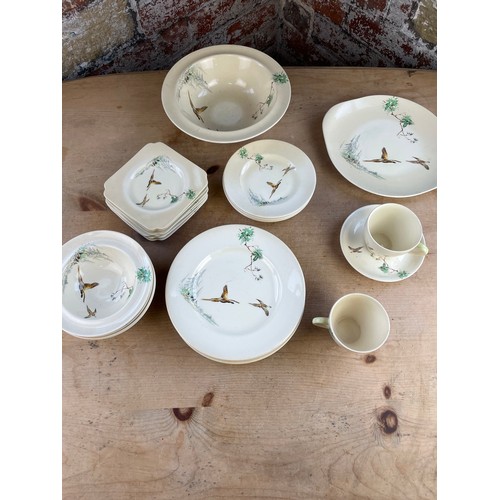 141 - A Quantity Of Royal Doulton Tea/Dinner Ware In The Coppice Pattern