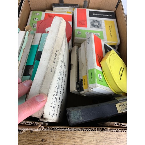 345 - Very Large Collection of Boxed Reel to Reel Audio Tapes