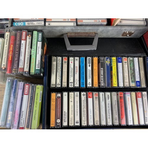 346 - Huge Collection of Audio Cassette Tapes - many artists and BBC Releases