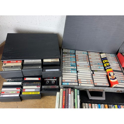 346 - Huge Collection of Audio Cassette Tapes - many artists and BBC Releases