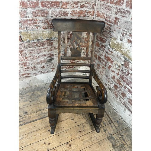 397 - Handsome Antique Rocking Chair