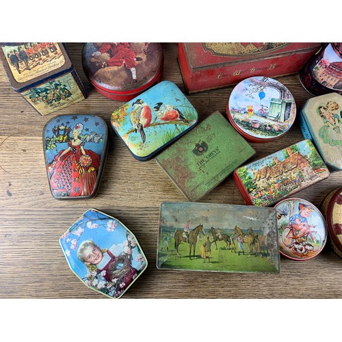 289 - Very Large collection of Vintage Tins inc Disney, Winnie the Pooh etc.