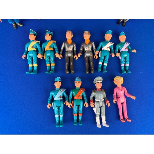 56 - Collection of Matchbox Thunderbirds Action Figures