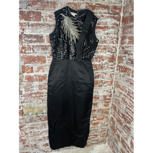 303 - Vintage Evening Dress Made In Hong Kong British Colony