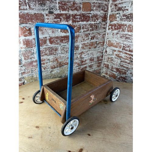 58 - Vintage Push a Long Cart