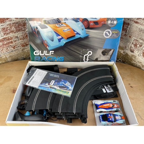 115 - Scalextric Gulf Racing Set