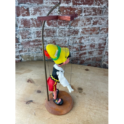 92 - Vintage Limited Edition Pinocchio Pelham Pupped With Display Stand