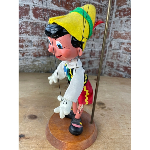 92 - Vintage Limited Edition Pinocchio Pelham Pupped With Display Stand