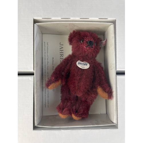 94 - Steiff Collectors Club Bear 2012 20 year club anniversary