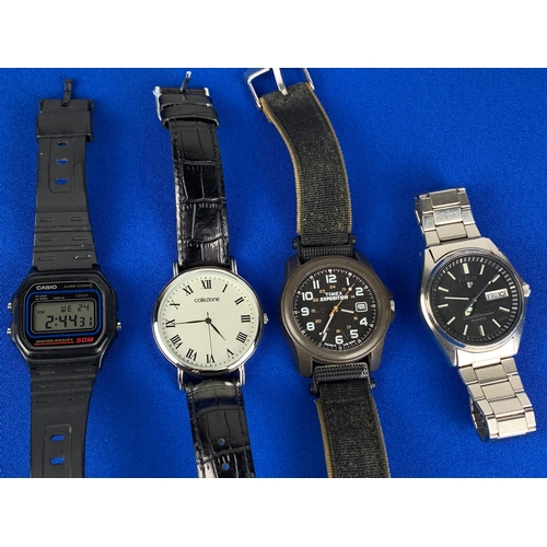 25 - 4 Watches Including Casio and Timex