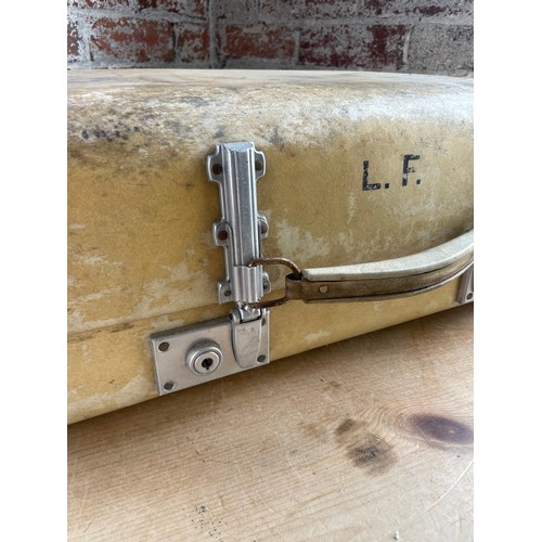 358 - Quality Leather Vintage Revelation Suitcase