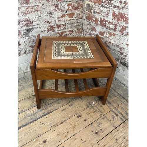 420 - Mid Century G Plan Tile top Side Table