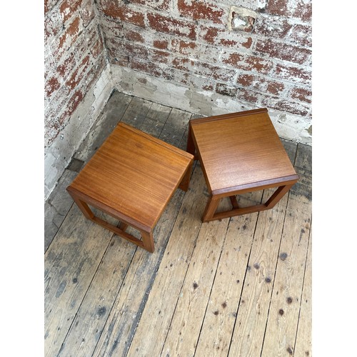 430 - Pair of Teak Mid Century Pye Franklin Side Tables