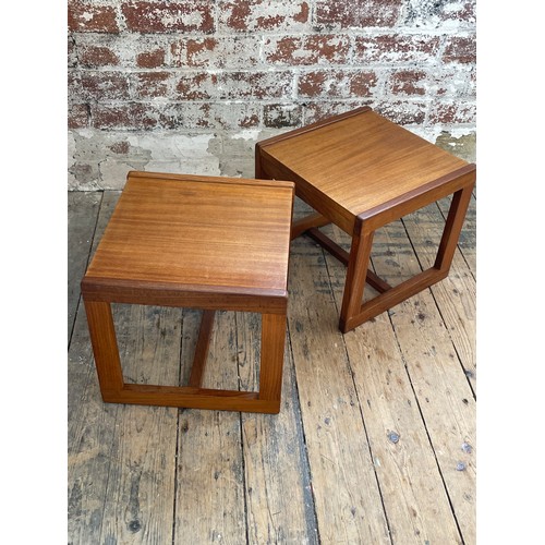 430 - Pair of Teak Mid Century Pye Franklin Side Tables