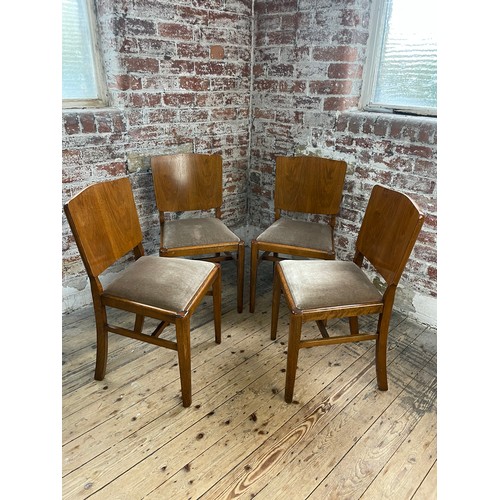 432 - Mid Century Beautility Dining Chairs x4