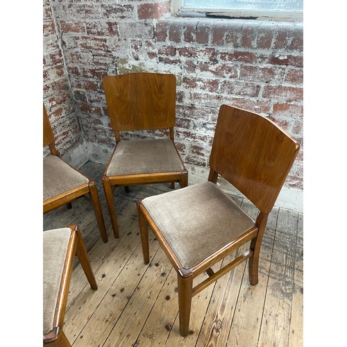 432 - Mid Century Beautility Dining Chairs x4