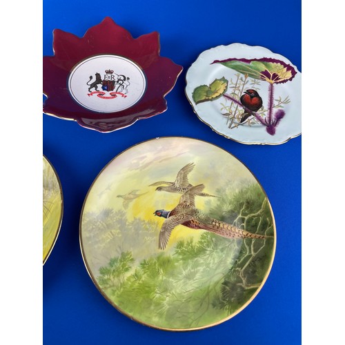 225 - Various Hand Painted & Collectable Plates Inc. Antique Cauldon