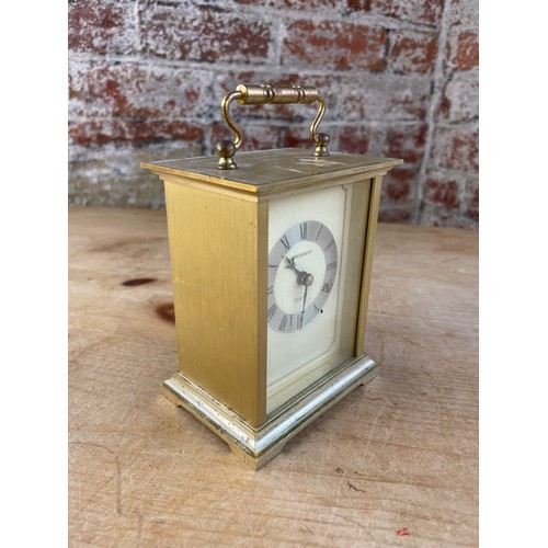 56 - President Brass Carriage Clock