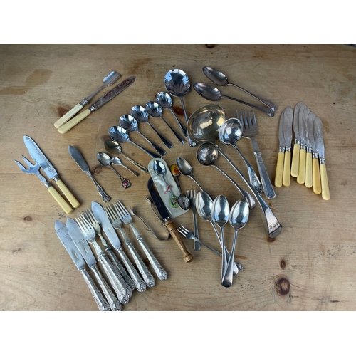 351 - Quantity Of Vintage Flatware