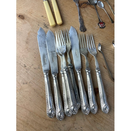 351 - Quantity Of Vintage Flatware